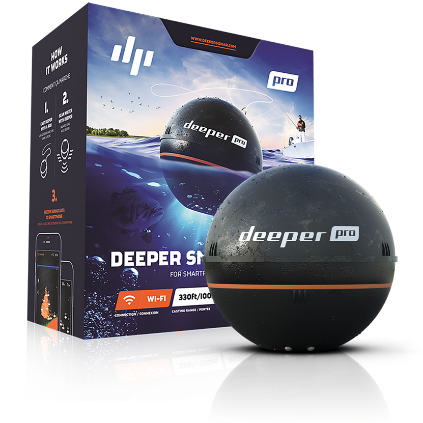 Deeper pro fishfinder nahazovac� sonar wifi