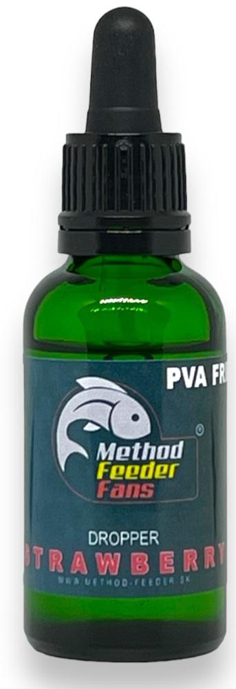 Levně Method feeder fans esence dropper method 30 ml - jahoda