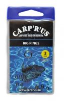 Carp´R´Us kroužky na návazce rig rings 3 mm 15 ks (1)