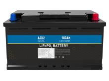 A2D2 Baterie LiFePo4 12,8 V 100Ah F15 Car Battery Case REPT Cells