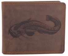 Mercucio Peněženka Světlehnědá Vzor 6 Sumec Celý