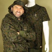 One More Cast Tričko Signature OMC Splash Camo T-Shirt (3)