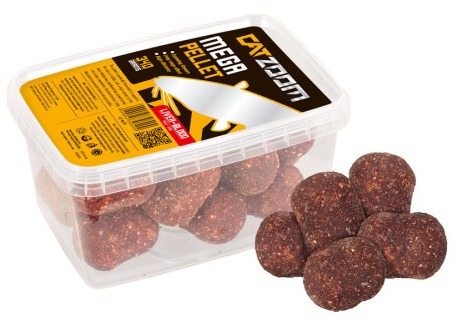 Levně Carp zoom catzoom pelety mega pellet 340 g 30 mm - játra krev