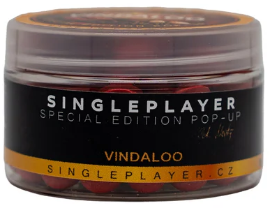 Singleplayer plovoucí boilie special edition pop-up vindaloo 50 g - 12 mm