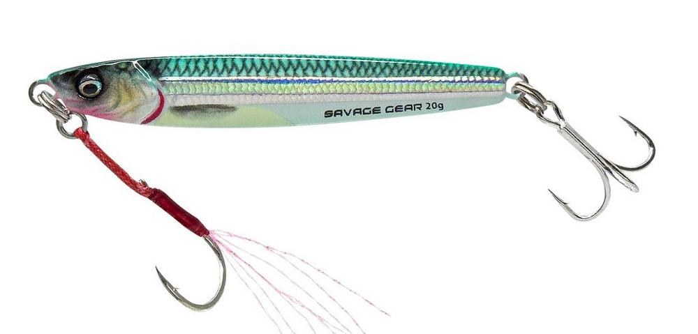 Savage gear pilkr 3d jig minnow sinking glow sayoris - 6,8 cm 15 g