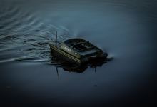 Devict Zavážecí Loďka Catamaran Fishing Robot (9)