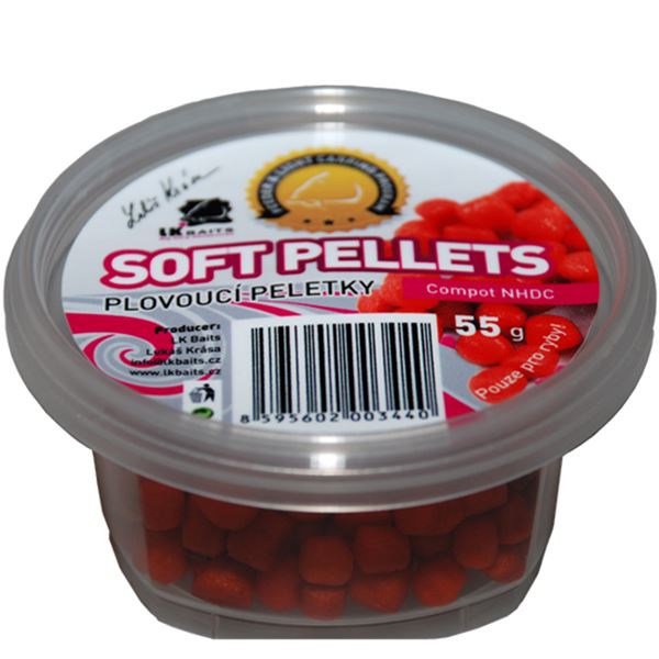 LK Baits Měkčené Peletky Soft V Dipu 8-14 mm Mix 150 ml