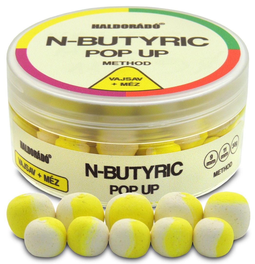 Haldorádó pop-up n-butyric method 30 g 9+11 mm kyselina máselná - med