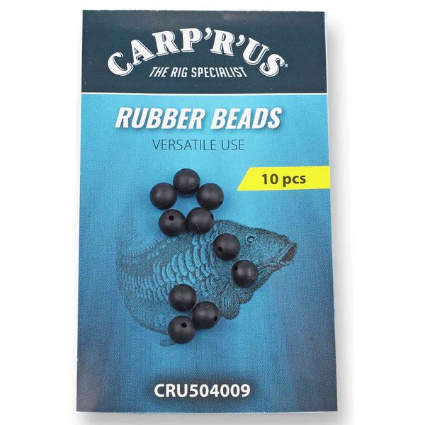Carp´R´Us Gumové Korálky Rubber Beads 6 mm 10 ks