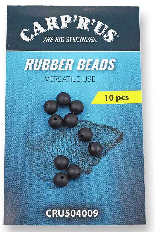 Levně Carp´r´us gumové korálky rubber beads 6 mm 10 ks