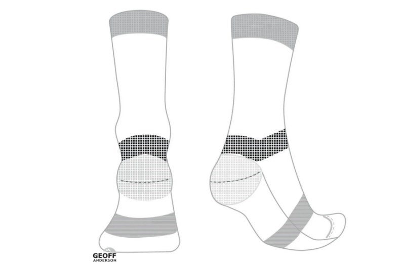Geoff Anderson Ponožky WizWool Light Weight Černé (5)