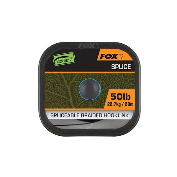 Fox Návazcová Šňůrka Edge Naturals Splice Hooklenght 50 lb 20 m