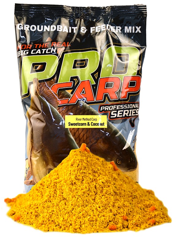 Benzar mix krmítková směs pro carp 1 kg - river method - sladká kukuřice kokos