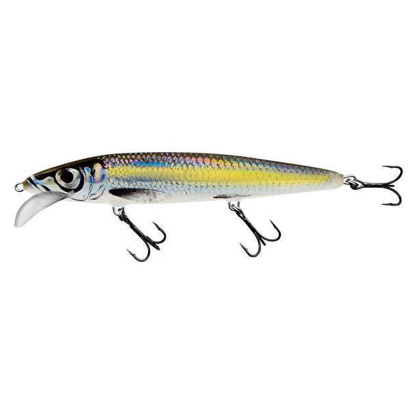 Salmo Wobler Floating Silver Chartreuse Shad