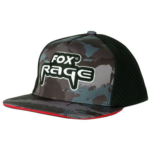 Fox Rage Kšiltovka Camo Flat Peak Baseball Cap