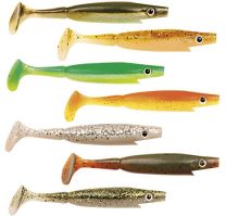 Strike Pro Gumová Nástraha Piglet Shad Motor Oil Pepper (1)