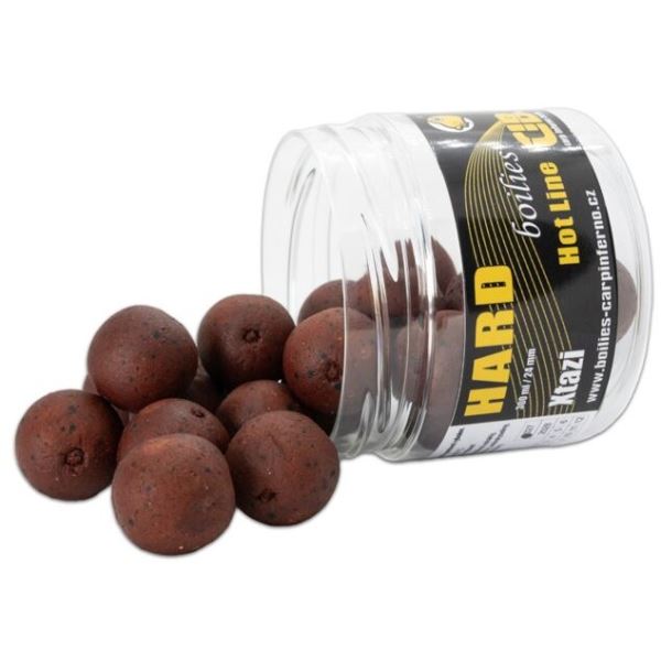 Carp Inferno Tvrzené Boilies Hard Hot Line Xtazi 300 ml 24 mm