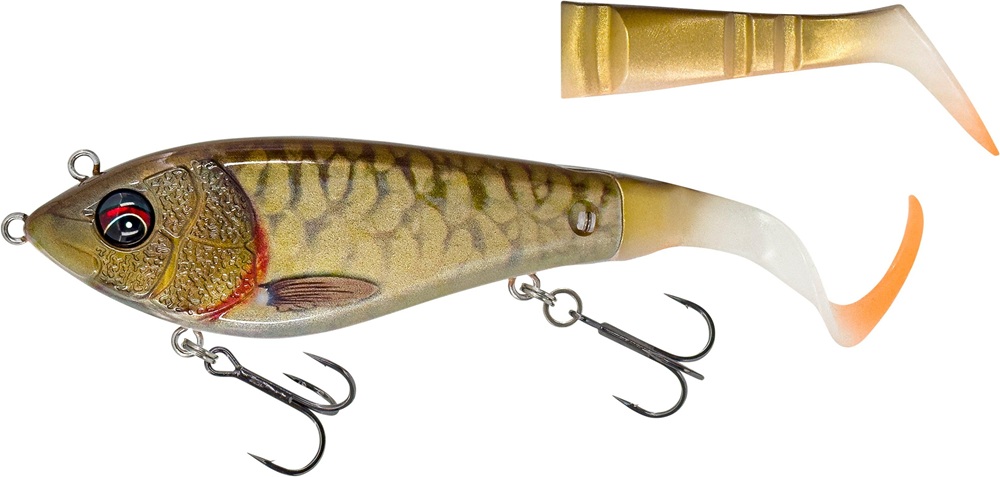 Savage gear nástraha deviator tail slow sinking copper carp - 20 cm 87 g