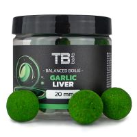 TB Baits Vyvážené Boilie Balanced + Atraktor Garlic Liver 100 g - 16 mm