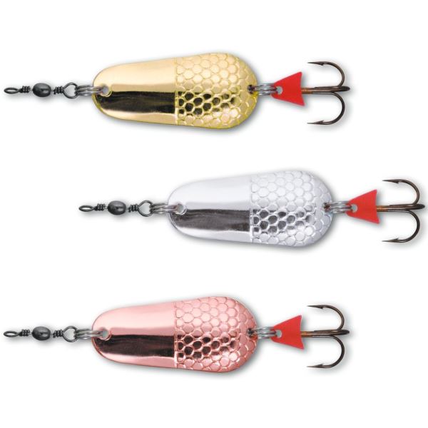 Zebco Třpytka Trophy Classic Set 1 Gold Silver Copper 5,5 cm 3 ks