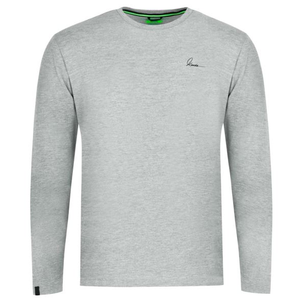 Korda Triko Minimal Tee LS Heather Grey
