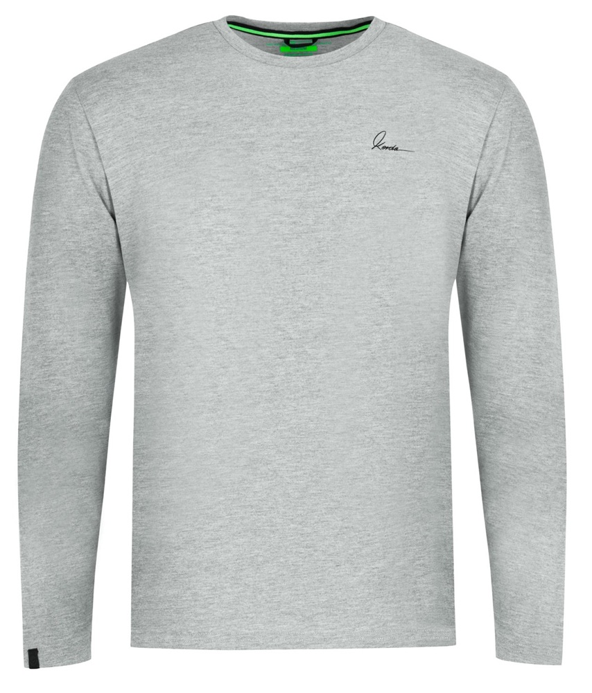 Korda triko minimal tee ls heather grey - s