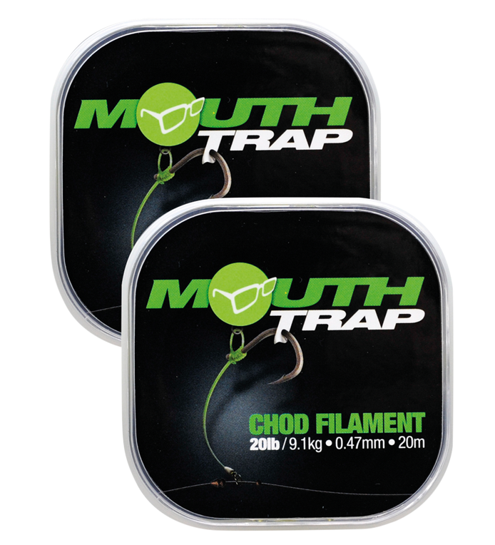 Korda návazcový vlasec mouth trap 20 m - 0,47 mm 20 lb