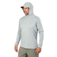 Grundéns Triko Tough Sun Masked Hoodie Iceberg (4)