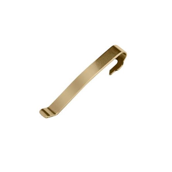 Leatherman Klip Na Opasek Quick Release Engravable Pocket Clip Pvd Brass