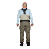 Grundéns Prsačky Men´s Boundary Zip Stockingfoot Wader Stone/Otter (3)
