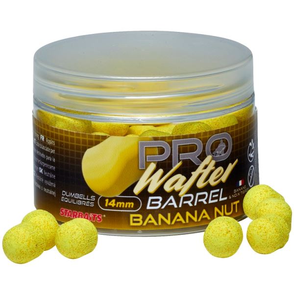 Starbaits Wafter Pro Banana Nut 50 g 14 mm