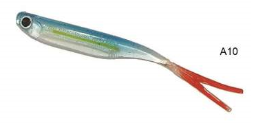 Zfish gumová nástraha swallow tail a10 5 ks 7,5 cm