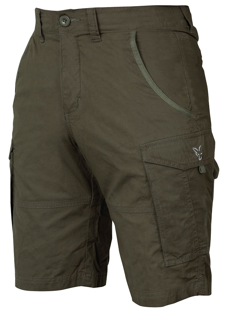 Fox kraťasy collection green silver combat shorts-velikost l