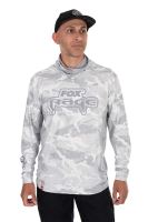 Fox Rage Triko UV Hooded Light Camo Top - M