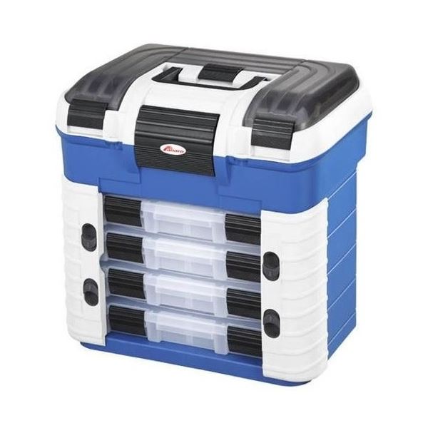 Plastica Panaro Rybářský Kufr Superbox 502 Šedo-modrý