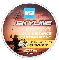 Nash Vlasec Skyline Mono UV Yellow 1000 m - 0,30 mm 5,44 kg