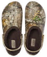 Crocs Nazouváky Classic Lined Realtree Edge Clog Chocolate (5)