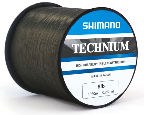Shimano vlasec technium a mono lb grey - průměr 0,32 mm nosnost 12 lb návin 1100 m