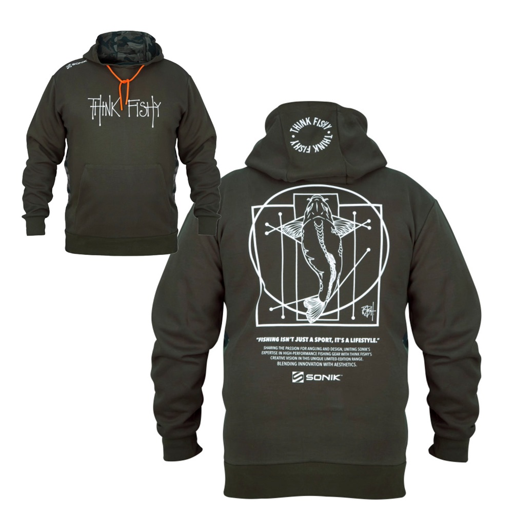 Sonik mikina hoodies by think fishy art - xxxl