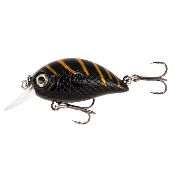 Mikado Wobler Shimmy Plovoucí Black Tiger 3,4 cm 3 g