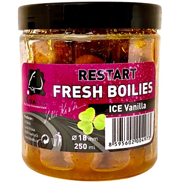 LK Baits Boilie Fresh Restart Ice Vanilla