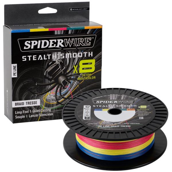 Spiderwire Splétaná Šňůra Stealth Smooth 8 600 m