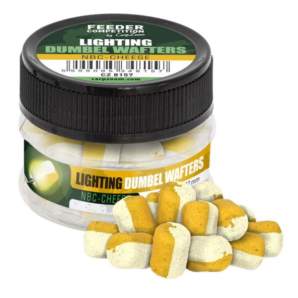 Carp Zoom Svítící Wafters FC Lighting Dumbel Wafters 15 g 8x12 mm