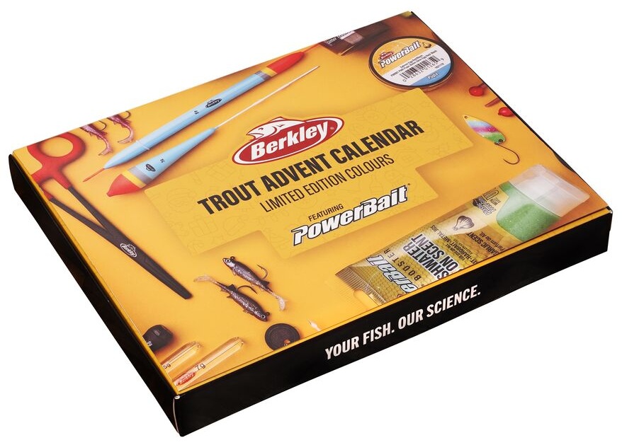 Berkley adventní kalendář advent calendar trout 24 doors