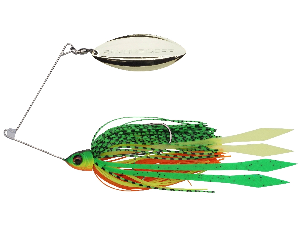 Levně Savage gear třpytka spinnerbait da lil bush firetiger - 11 cm 10 g