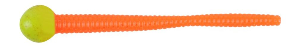 Levně Berkley gumová nástraha powerbait twister mice tail chart/fluo orange 7,5 cm (13ks v balení)