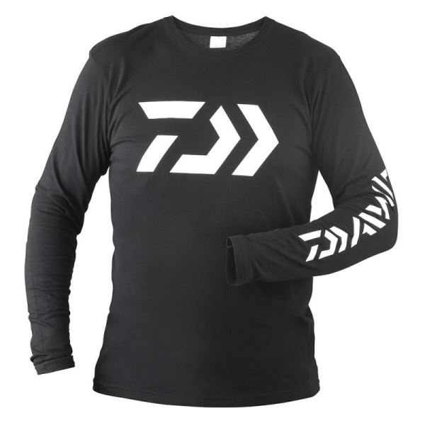 Daiwa Triko S Dlouhým Rukávem D-VEC LS Shirt Black