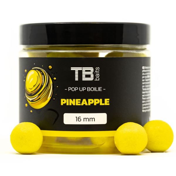 TB Baits Plovoucí Boilie Pop-Up Pineapple + NHDC 65 g