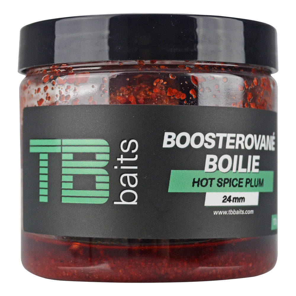 Tb baits boosterovan� boilie hot spice plum 120 g - 24 mm