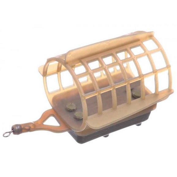 Levně Flagman feederové krmítko plastic cage fin feeder regulator medium - 28 g